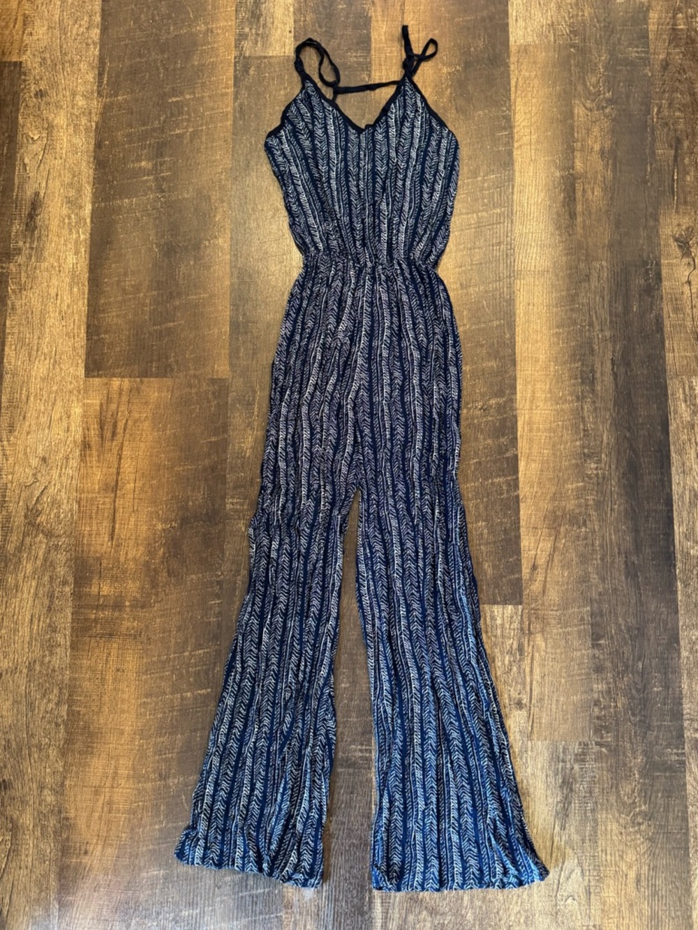 Vintage Havana blue tribal jumpsuit size medium